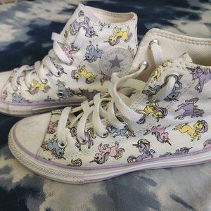 Converse Unicorn Print Little Kids Size 3